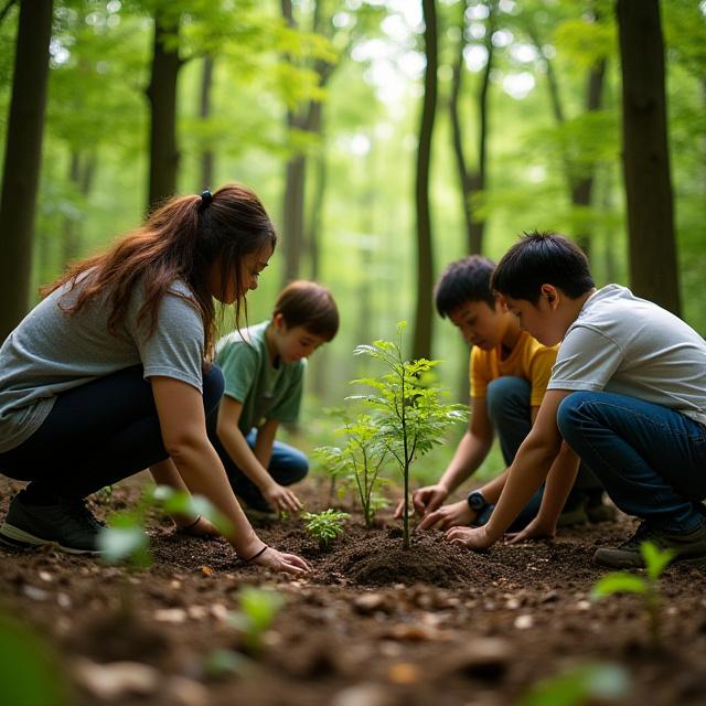 リジェネラティブツーリズム森林再生